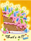 birthday cake ecard