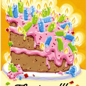 birthday cake ecard